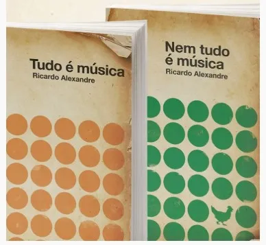 Capas dos livros Tudo é Música e Nem Tudo é Música